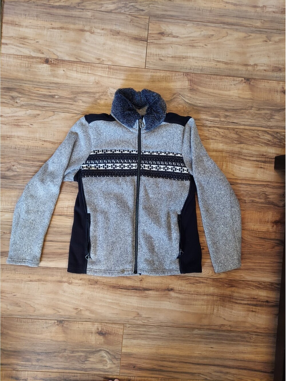 Dare 2 B Grey and Black Zip Up Jacket